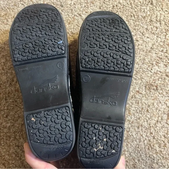 Dansko Pro XP Clogs Leather Rainbow Comfort Shoe Size 7.5 - Picture 8 of 9